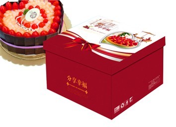 定制生产精美蛋糕包装礼盒